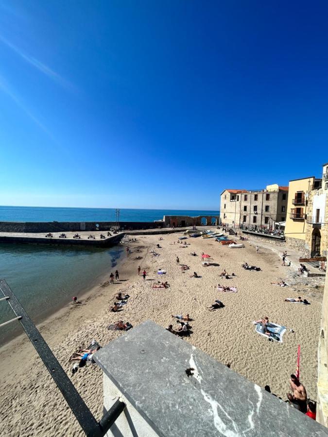 לינה וארוחת בוקר צ'פאלו Casa Marina, La Terrazza Sul Mare מראה חיצוני תמונה