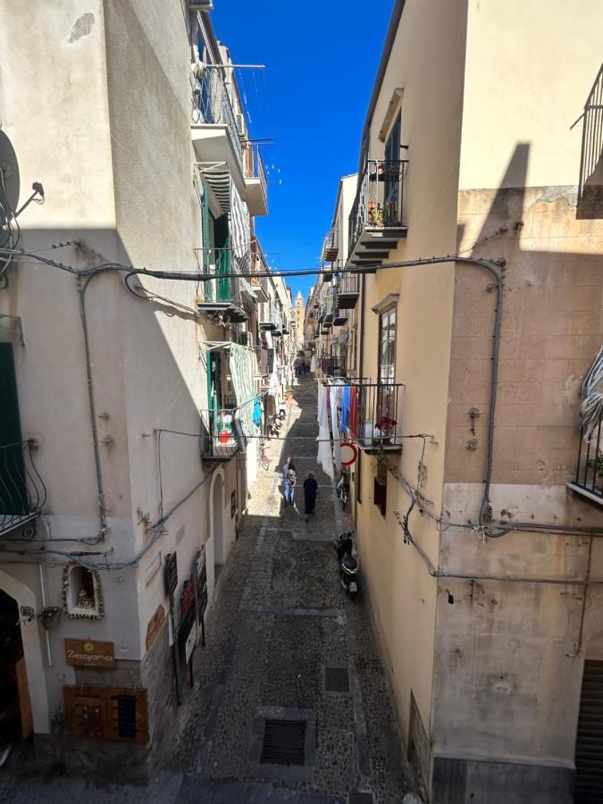 לינה וארוחת בוקר צ'פאלו Casa Marina, La Terrazza Sul Mare מראה חיצוני תמונה